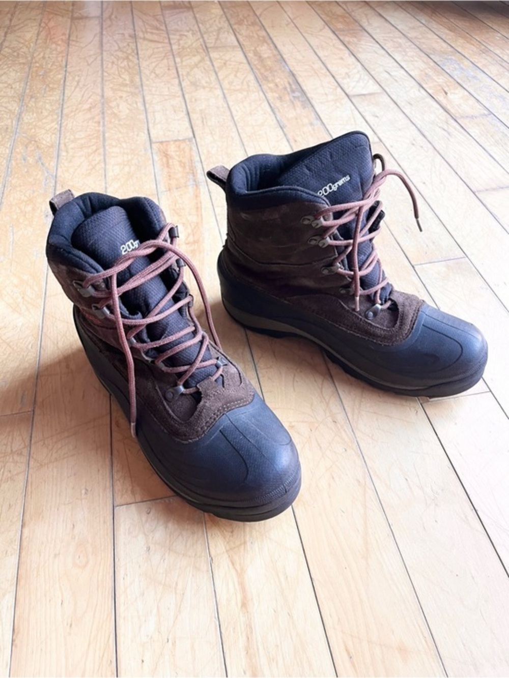 Columbia 200g Insulated Winter Waterproof Lace-Up Outdoor Hiking Boots Size 11.5